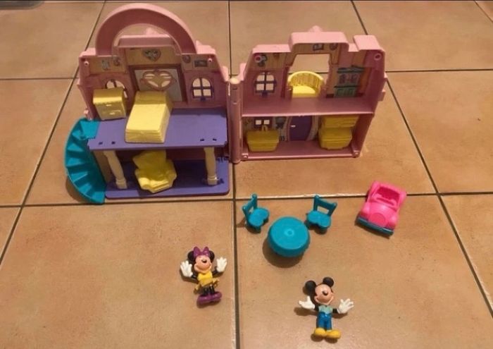 Maison transportable de Minnie - vintage - photo numéro 3