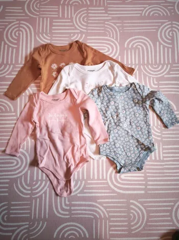 Lot de 4 bodys
