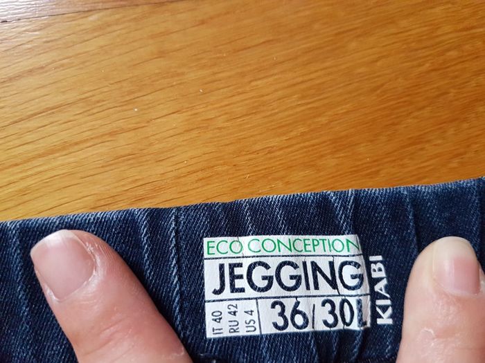 Jegging kiabi / legging en jean - photo numéro 4