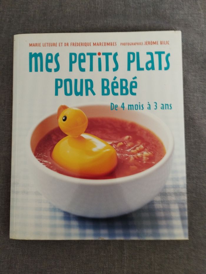 Livre de recette pour bébé