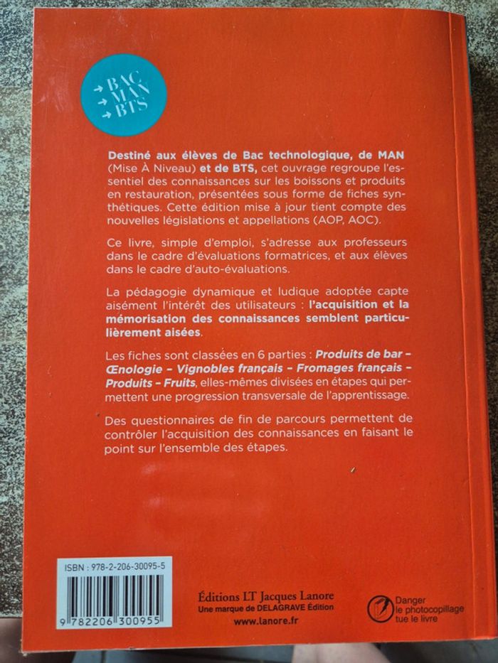 Livre restauration - photo numéro 3