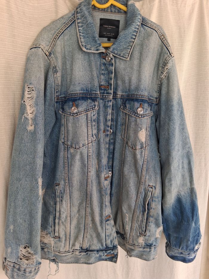 Veste en jean ZARA. - photo numéro 6