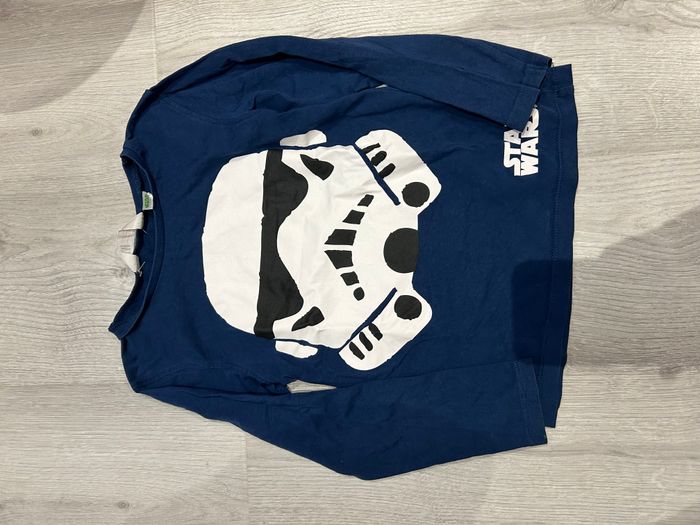 t shirt stars wars 4/6 ans