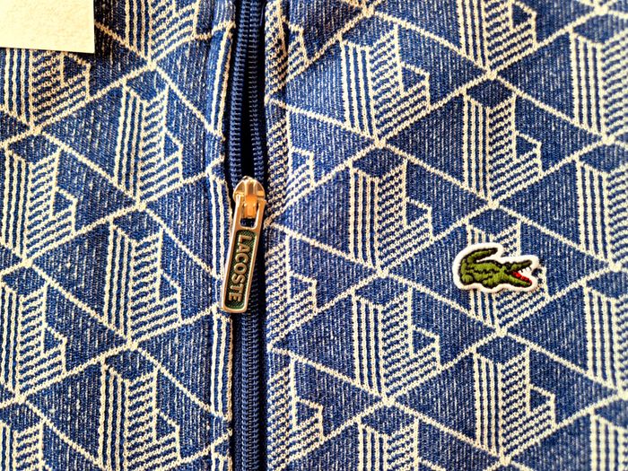 Veste Enfant "Lacoste" Monogramme Taille 6 ans neuf sous blister 100 % coton organique. - photo numéro 5