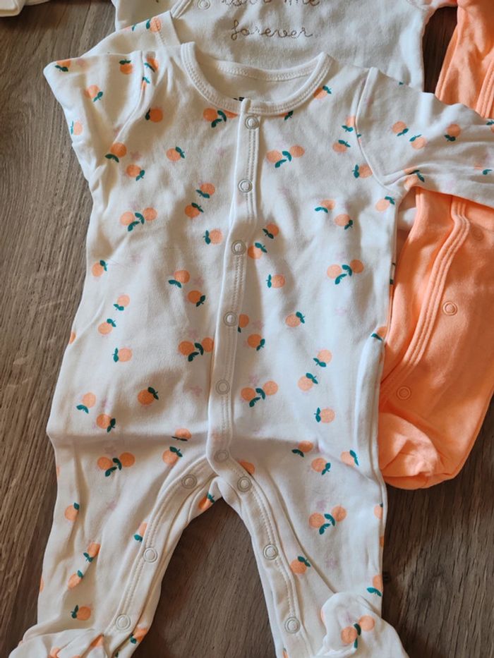 Lot de 4 pyjamas été divers - 3mois - photo numéro 3