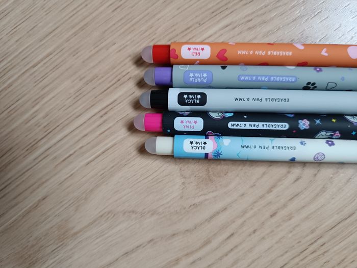 Stylos effaçables chat - photo numéro 3