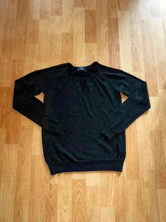 Pull fin Le Temps des Cerises - Noir pailleté - XS - Très bon état