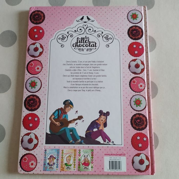 BD Les filles au chocolat - Coeur Cerise - photo numéro 3