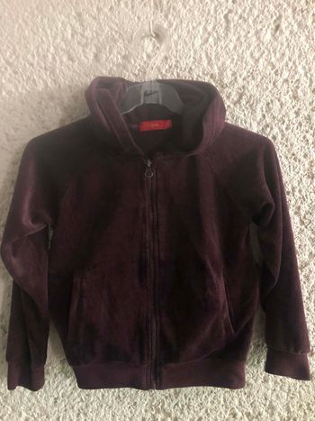 Sweat à capuche zippé 6ans