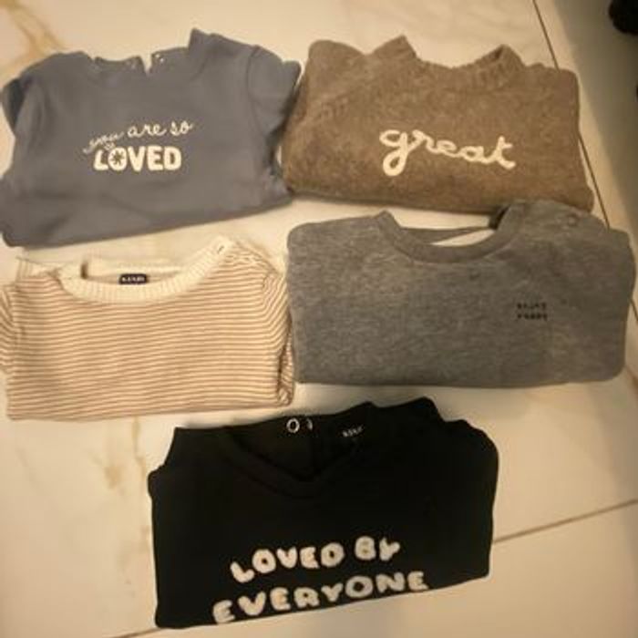 Lot de pull bébé garçon