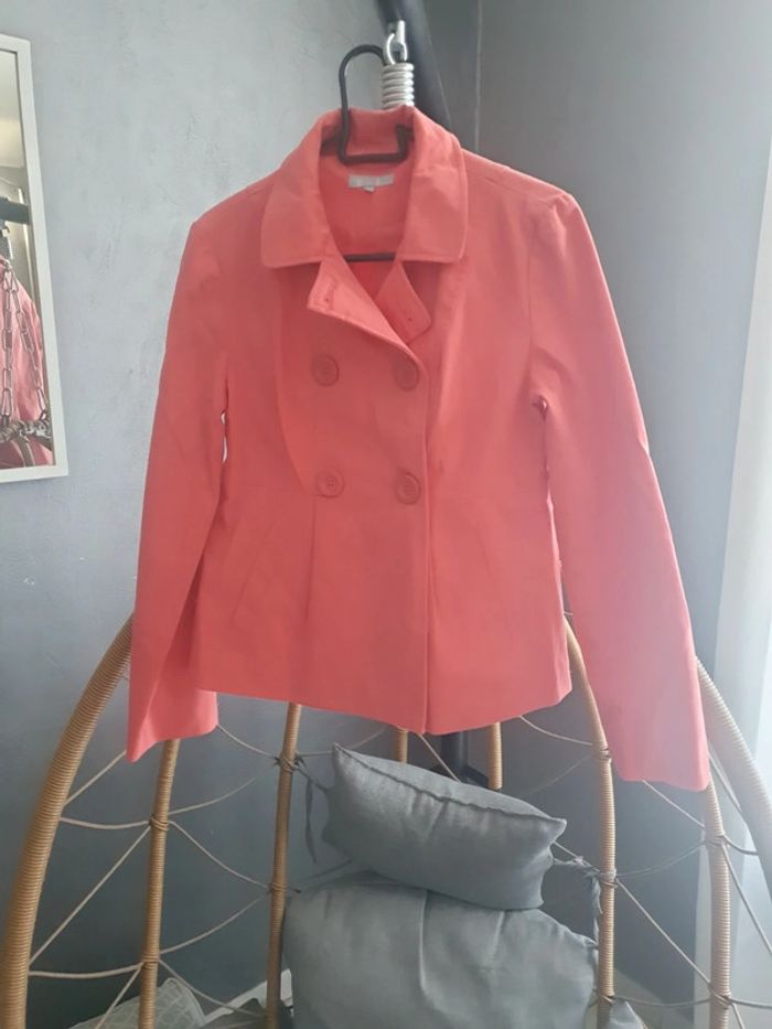 Blazer rose  orange BnK - photo numéro 2