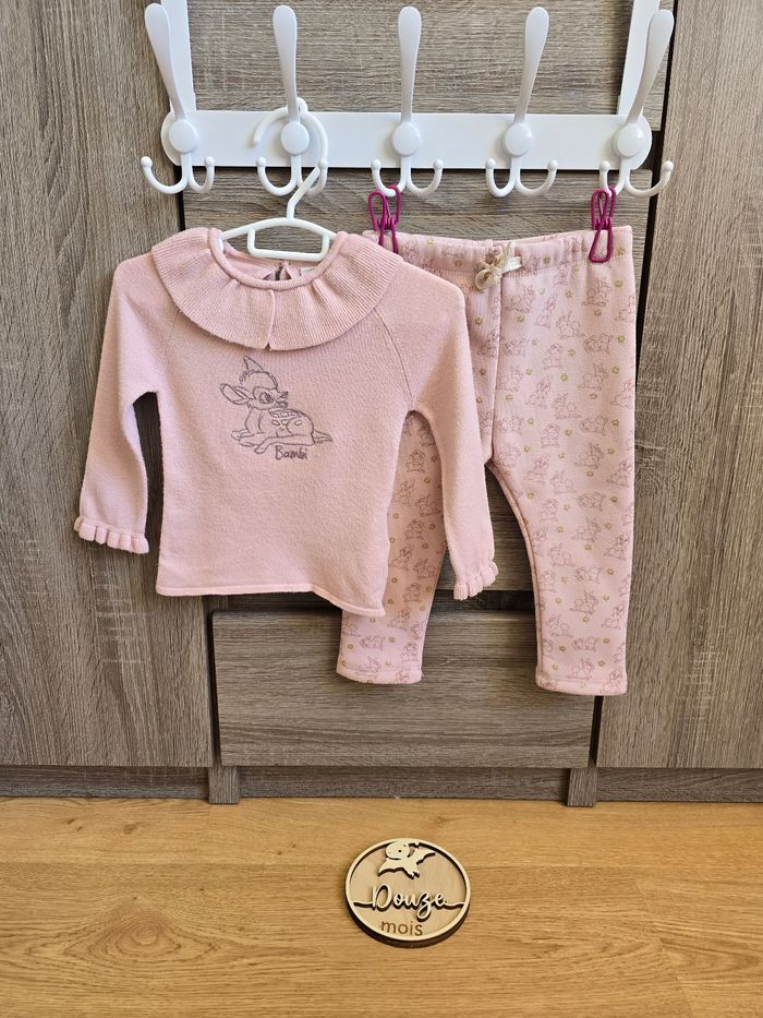 Vêtement Bébé Fille - Ensemble - Disney - 12 mois