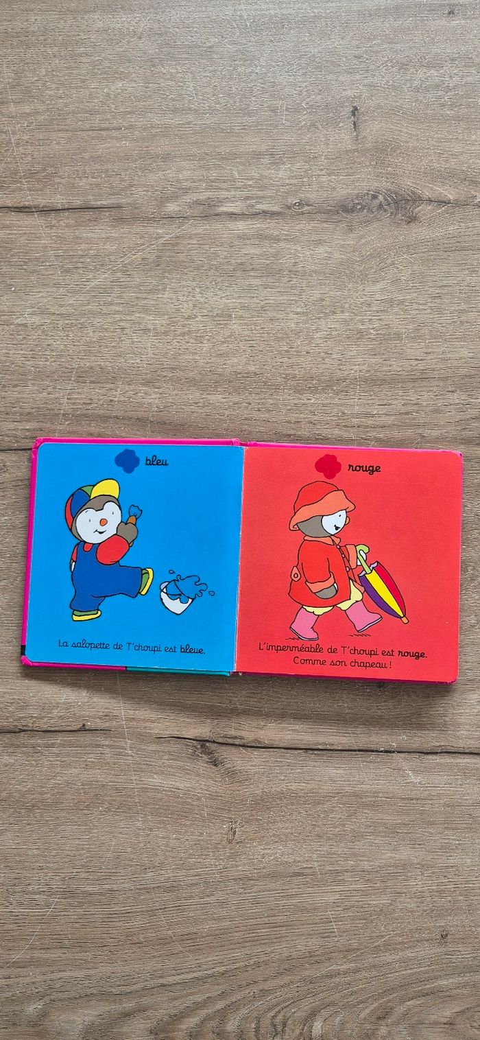 Livre T'choupi découvre les couleurs - photo numéro 2