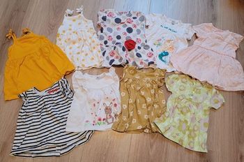 Lot de 9 robes en 3 mois