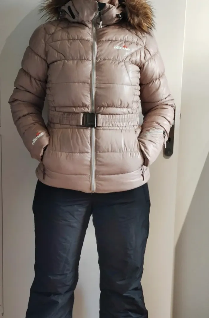 Veste de ski Ellesse - beige - 38 - très bon état - photo numéro 7