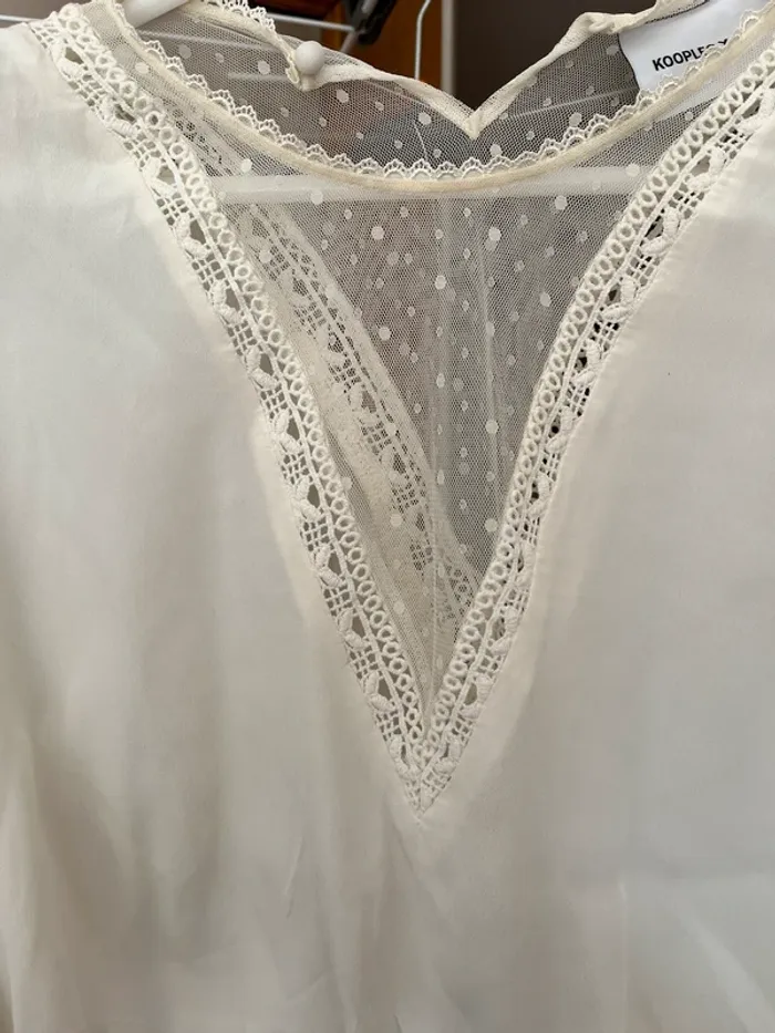 Chemise en soie The Kooples en taille 1 - photo numéro 2