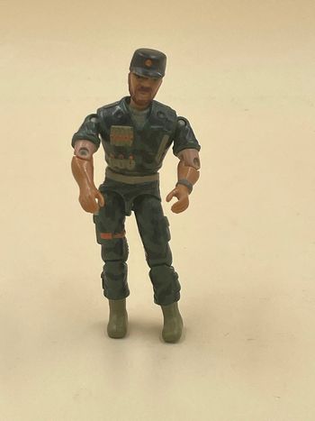 Figurine articulé militaire Lanard The Corps grand sergent 1986 10 cm