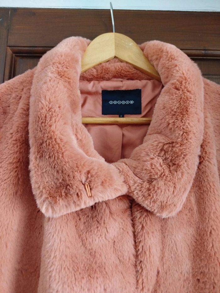Veste moumoute rose - photo numéro 4