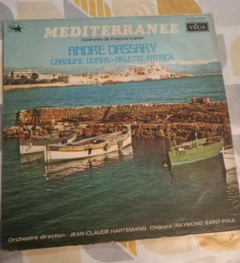 33T opérette de Francis Lopez, méditerranée