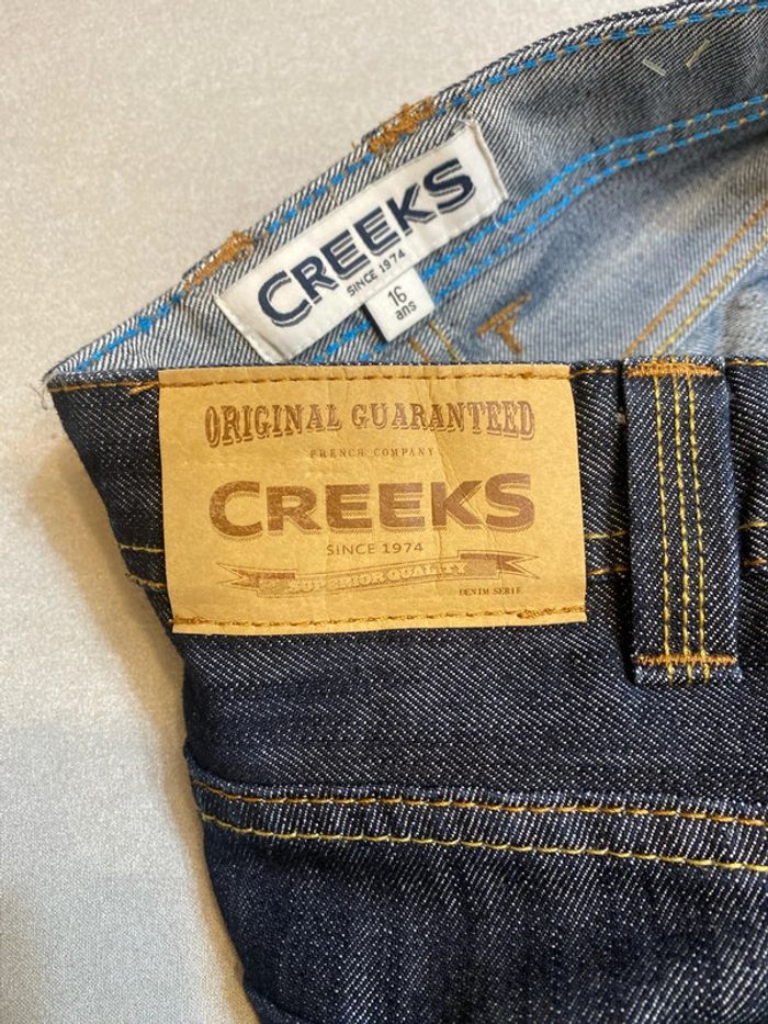 Jean bleu Creeks taille 16 ans - n15m - photo numéro 7