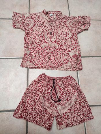Pyjama rouge Bali