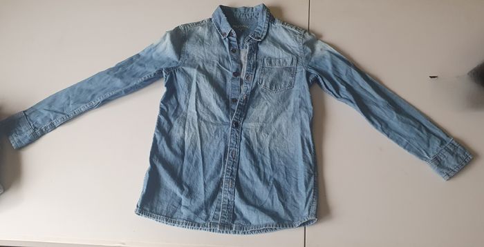 Chemise en jean enfant – 8 ans - photo numéro 2