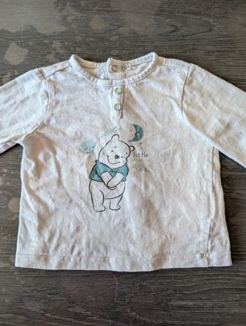 T-shirt manches longues Disney Winnie l'ourson