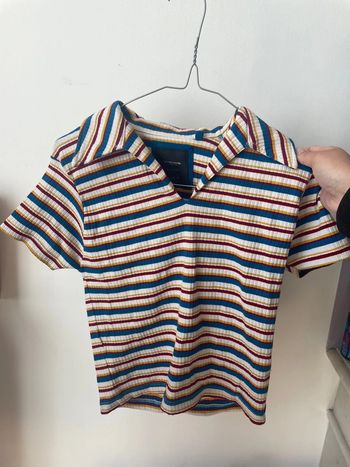 Polo à rayures