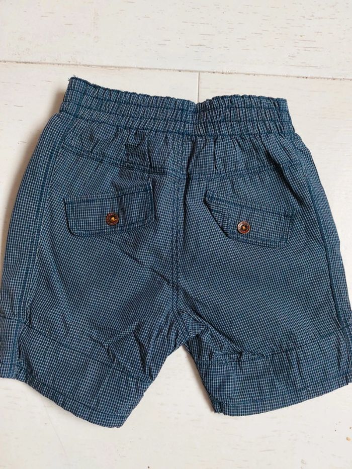 Short à carreaux Catimini Taille 3 mois - photo numéro 4