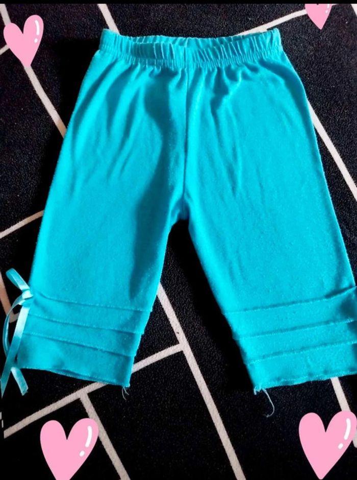 Legging bleu 2ans