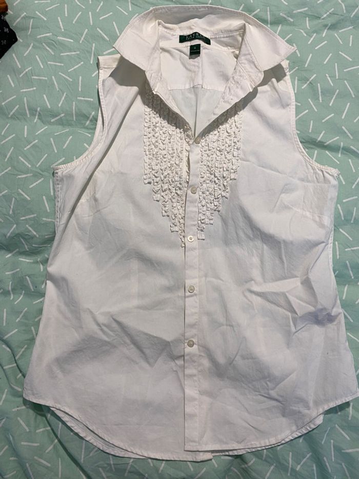 Chemisier sans manche Ralph Lauren