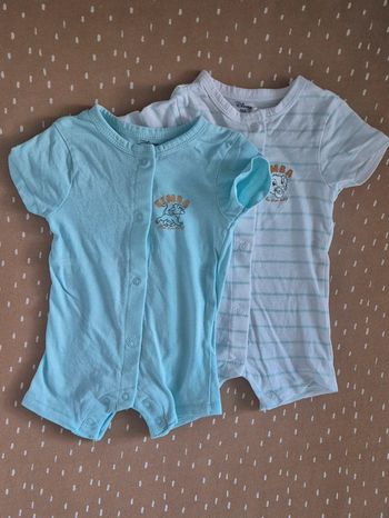 Lot de deux combishort simba