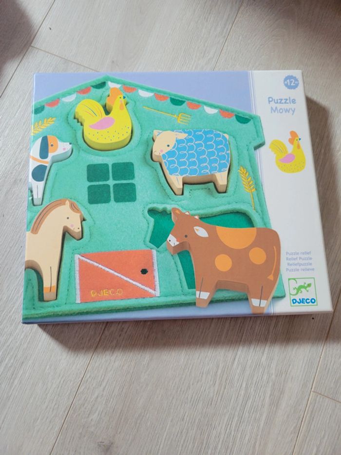 Lot 3 puzzles djeco +12m - photo numéro 2