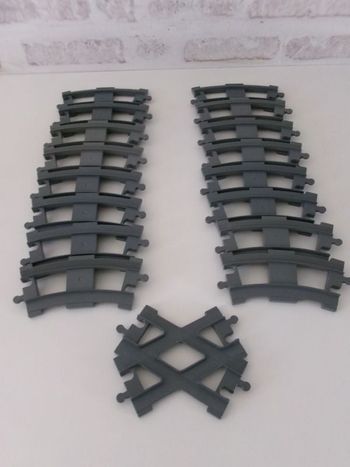 Lot de rails Lego Duplo