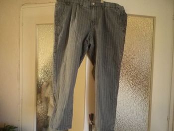 PANTALON A RAYURES