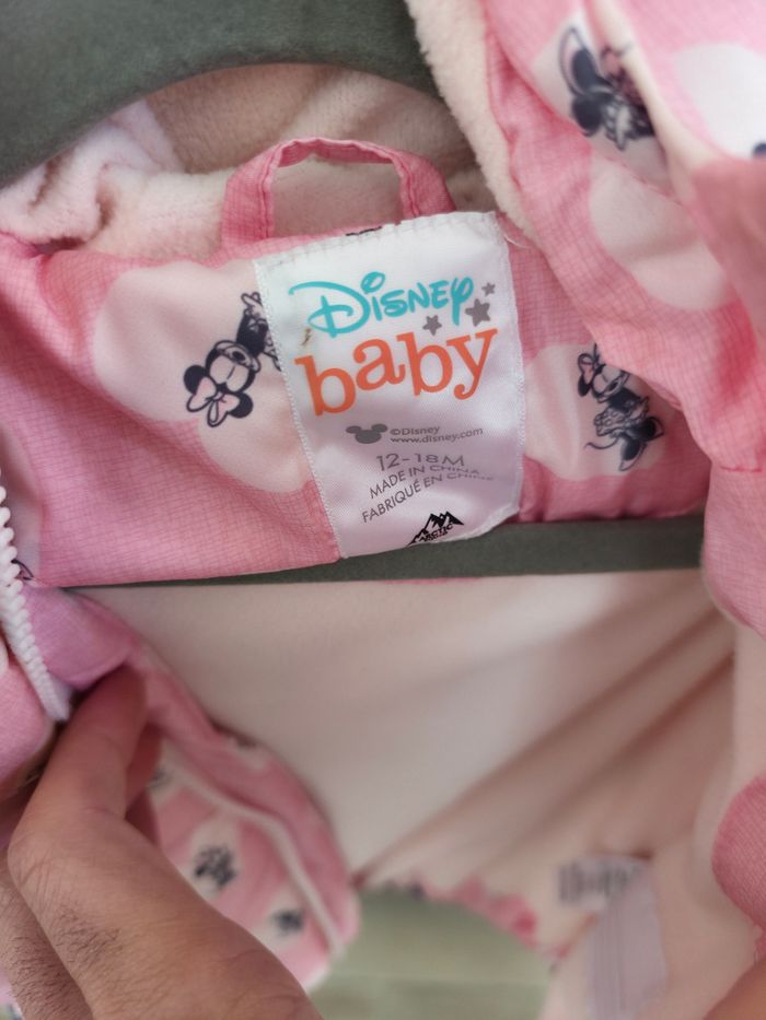 Doudoune rose Disney baby Mini - photo numéro 2