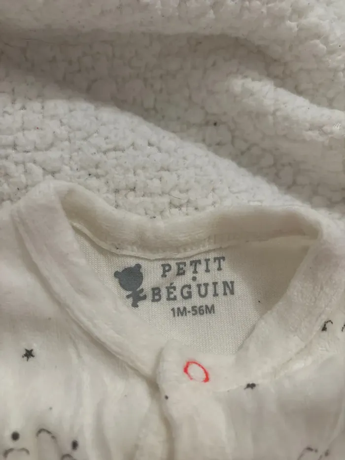 Pyjama petit béguin 1 mois - photo numéro 3