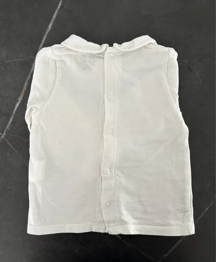 Haut Kiabi col claudine - 6 mois (67 cm) - photo numéro 2