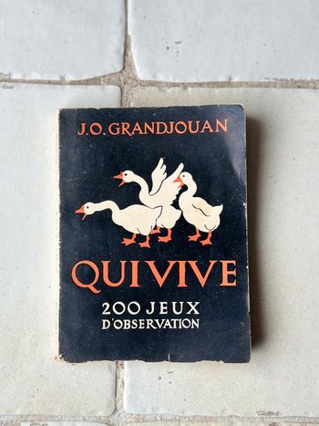 Quivive 200 jeux d’observations- Grandjouan J.O. - 1954