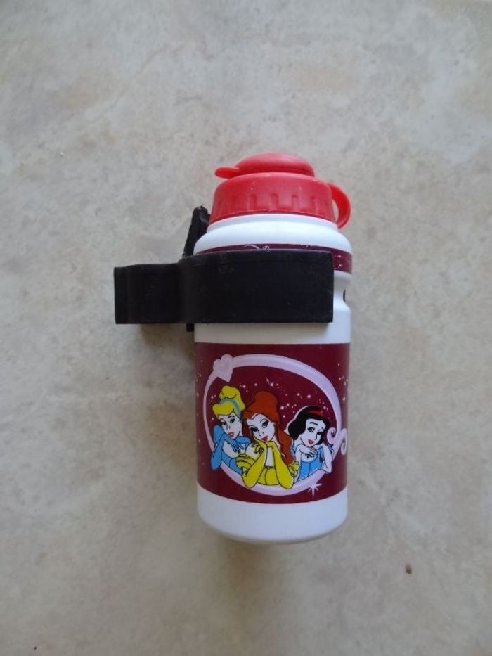 Gourde princesses et porte gourde vélo