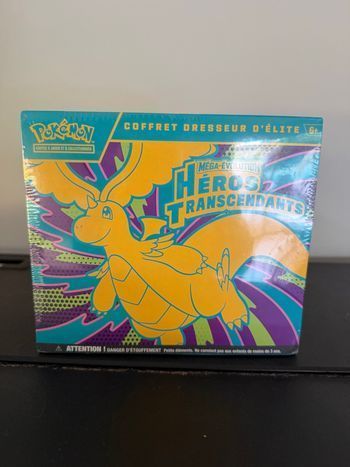 ETB Pokémon Héros Transcendants FR - Coffret Dresseur d'Élite