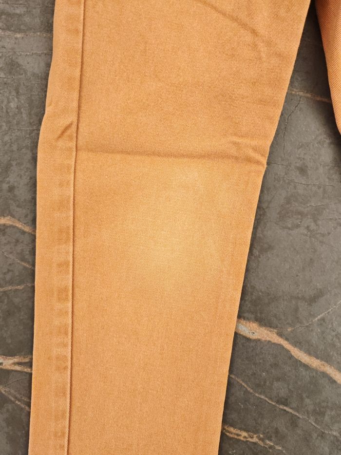 Pantalon en toile moutarde In Extenso 4 ans - photo numéro 5