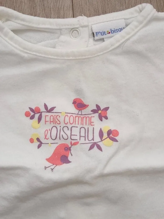 lot de 3 T-shirt MC 6M - photo numéro 4