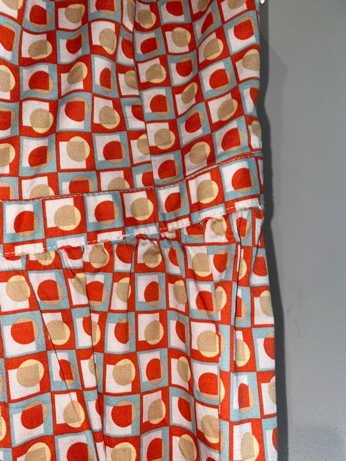 303 - robe a motifs vintage et ceinture « coquillage » mademoiselle R - photo numéro 8