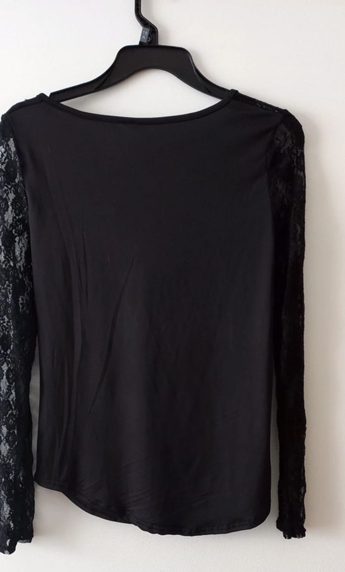 T-shirt manches dentelle - photo numéro 3