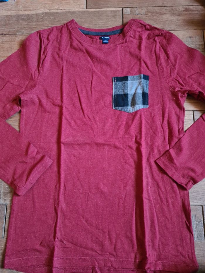 Lot 6 t shirts manches longues 12 ans - photo numéro 2