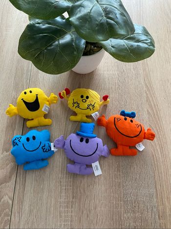Lot peluches McDo monsieur madame