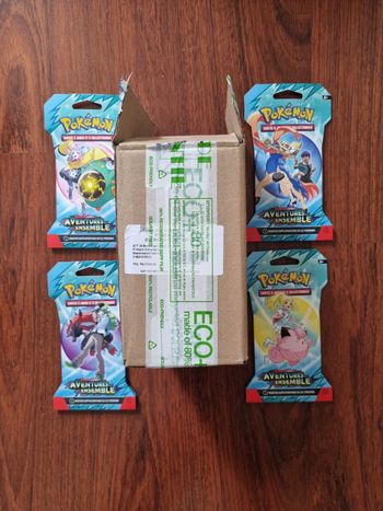Case de 24 booster pokemon EV9 aventures ensemble