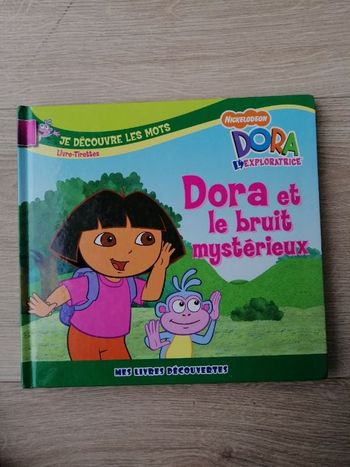 Livre-tirettes Dora et le bruit mystérieux en bon état