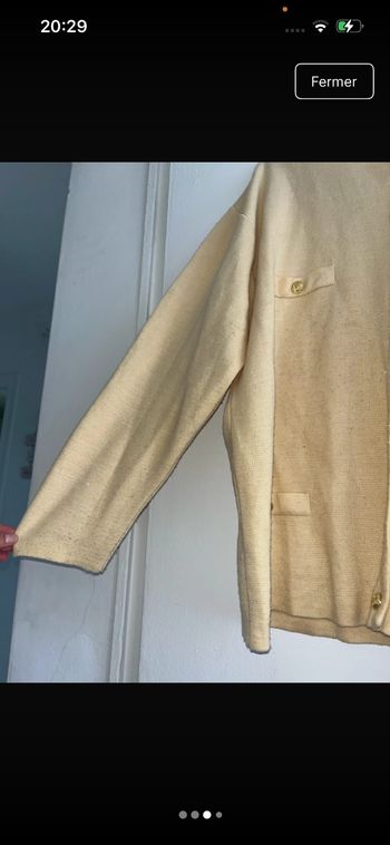 Veste jaune femme